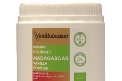 500g Gourmet Organic Madagascan Vanilla Powder Jar 