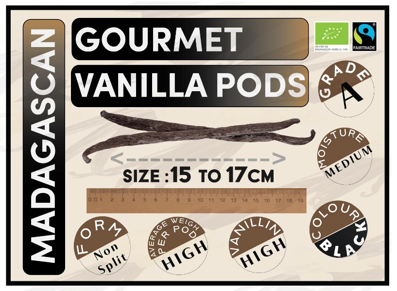 Gourmet Vanilla Pods pack