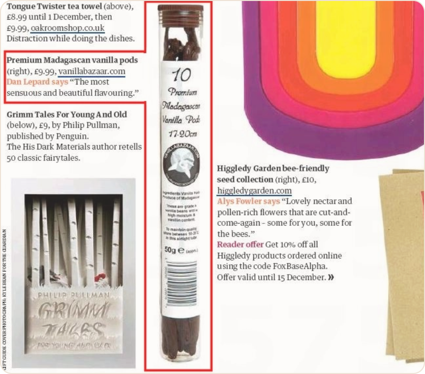 The Most Sensuous And Beautiful Flavouring