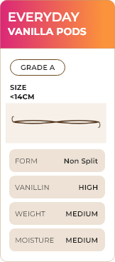 Gourmet Vanilla Pods comparison